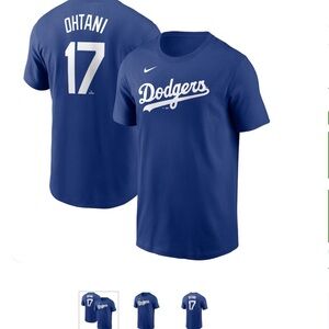 Nike Los Angeles Dodgers Shohei Ohtani 2024 Fuse Number & Name T-shirt Men’s L